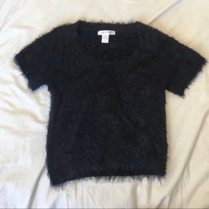 Urban Planet Fuzzy Crop Top